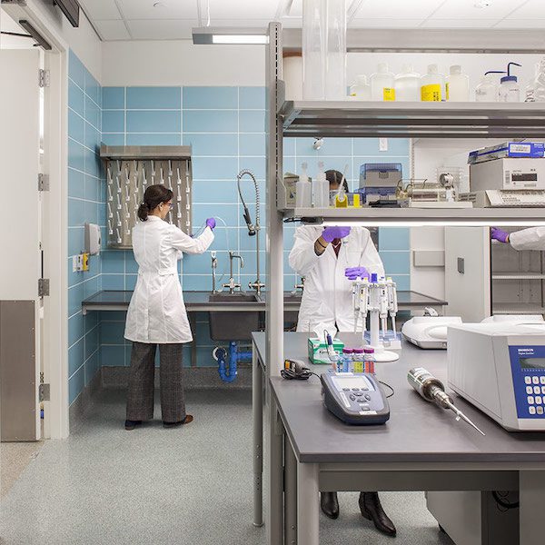Bioscience incubator lab